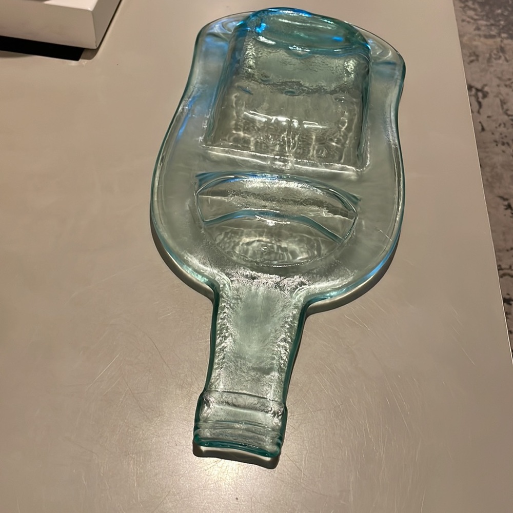 Glass serving dish - Picture 3 of 3